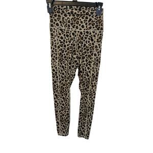 Colorfulkoala Leopard Print Leggings Lounge Relaxed XS Yoga Pilates Gym